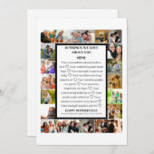 Moederdag Waardering | Moederdag 22 Foto Collage Feestdagenkaart (Voorkant / Achterkant)