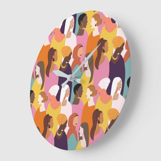 Moederdag wandklok (Hoek)