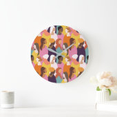 Moederdag wandklok (Huis)