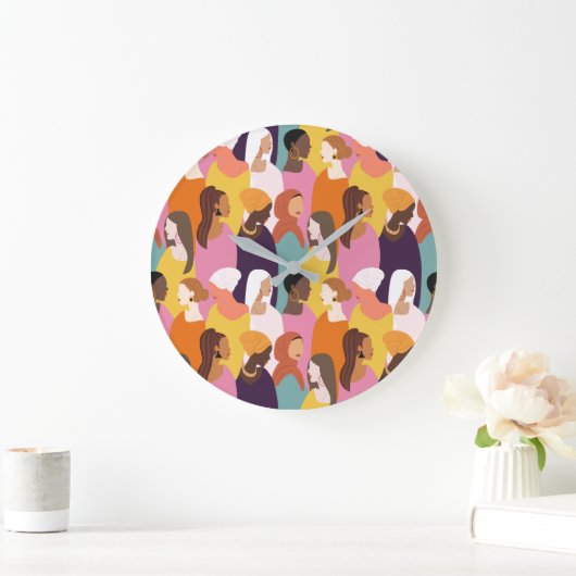 Moederdag wandklok (Huis)