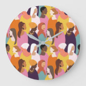 Moederdag wandklok (Voorkant)