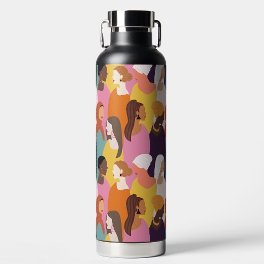 Moederdag-waterflacon Waterfles (Voorkant)