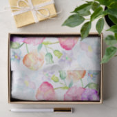 Moederdag Waterverf bloemen mam Word Art Tissuepapier (Geschenk)