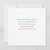 Moederdag Waterverf Flowers en Bird (Achterkant)