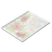 Moederdag waterverf notitieboek (Linkerzijde)