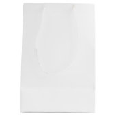 Moederdag Waterverf Rode rozenStruik Medium Cadeauzakje (Achterkant)