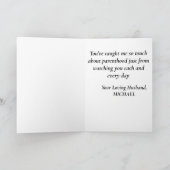 Moederdag Waterverf ventilator op vrouw Kaart (Binnen)