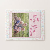 moederdag We houden van je mama foto Legpuzzel (Horizontaal)