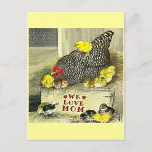 Moederdag: We houden van mama! Briefkaart