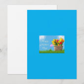 Moederdag wenskaart feestdagenkaart (Voorkant / Achterkant)