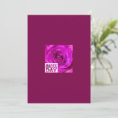 Moederdag wenskaart feestdagenkaart (Staand voorkant)