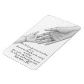 Moederdag Wenskaart - Ik hou van je moeder Magneet (Linkerzijde)