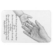 Moederdag Wenskaart - Ik hou van je moeder Magneet (Horizontaal)