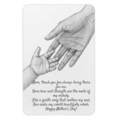 Moederdag Wenskaart - Ik hou van je moeder Magneet (Verticaal)