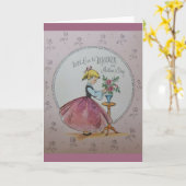  Moederdag Wenskaart Kaart (Gele Bloem)