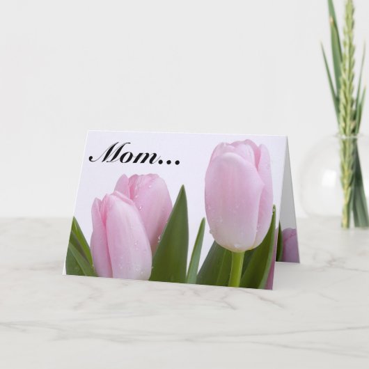 Moederdag Wenskaart Kaart (Voorkant)