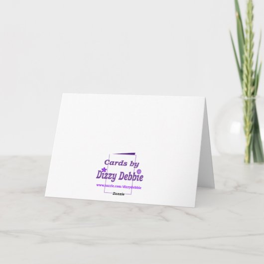 Moederdag Wenskaart Kaart (Achterkant)