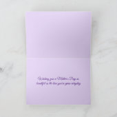 Moederdag Wenskaart Kaart (Binnen)