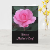 Moederdag Wenskaart Kaart (Gele Bloem)