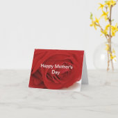 Moederdag Wenskaart Kaart (Gele Bloem)