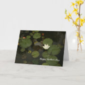 Moederdag Wenskaart Kaart (Gele Bloem)