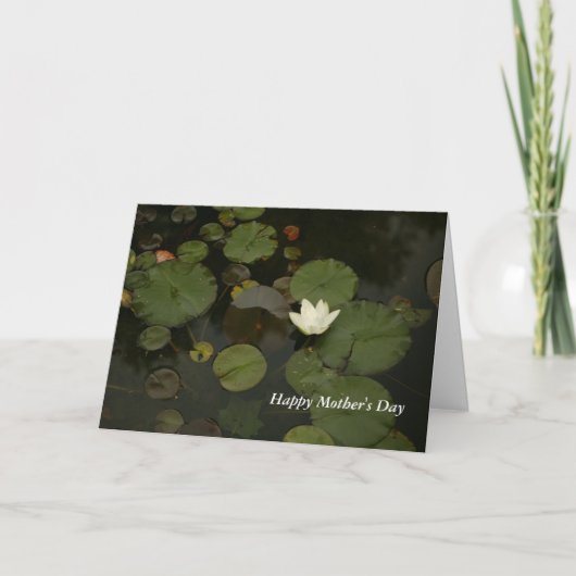 Moederdag Wenskaart Kaart (Voorkant)