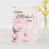 Moederdag Wenskaart Kaart (Gele Bloem)
