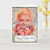  Moederdag Wenskaart Kaart (Gele Bloem)