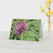 Moederdag Wenskaart Kaart (Gele Bloem)