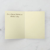 Moederdag Wenskaart Kaart (Binnen)