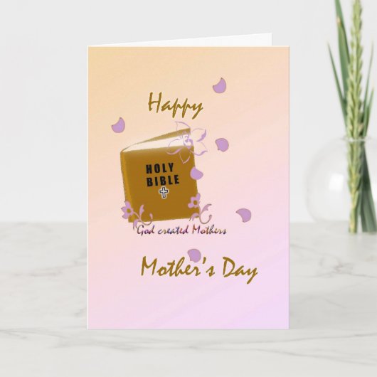 Moederdag wenskaart kaart (Voorkant)