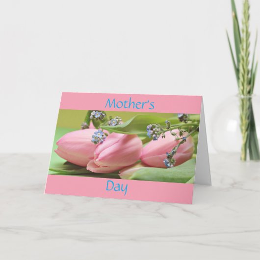 Moederdag Wenskaart Kaart (Voorkant)
