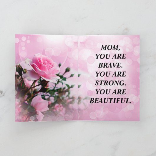 Moederdag Wenskaart Kaart (Binnen)