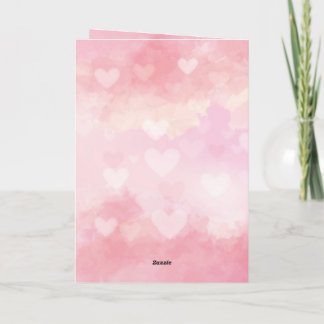 Moederdag Wenskaart met offerte Bedankkaart