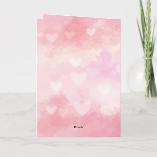 Moederdag Wenskaart met offerte Bedankkaart (Achterkant)