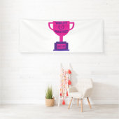 Moederdag Werelds Beste 4x10 Vinyl Banner (Insitu)