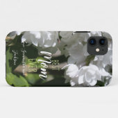 Moederdag White Lilacs Best Mam Ever Case-Mate iPhone Case (Achterkant (horizontaal))