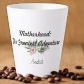 Moederdag wilde bloem Dankbaarheid Latte Mok