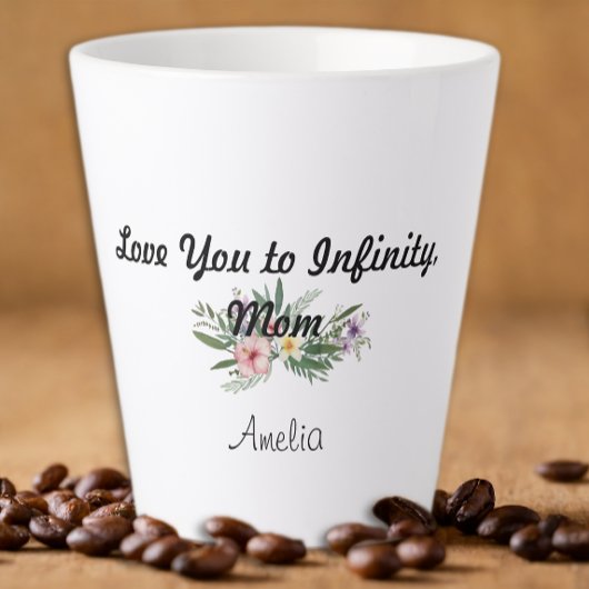 Moederdag wilde bloem Dankbaarheid Latte Mok