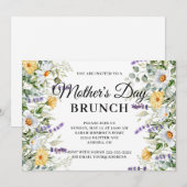 Moederdag Wilde Waterverf Kaart (Voorkant / Achterkant)
