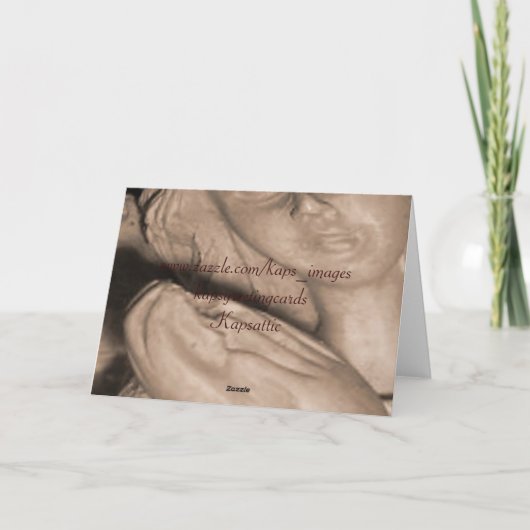 Moederdag Wish Kaart (Achterkant)