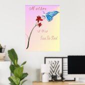 Moederdag Wish Poster (Thuiskantoor)