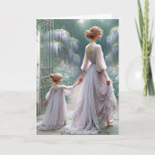 Moederdag Wisteria Garden Kaart (Voorkant)