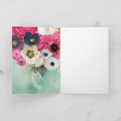 MOEDERDAG WITTE PINKROSSEN EN ANEMONSENSTROMEN KAART (Binnen)