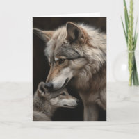 Moederdag Wolf en Pup 