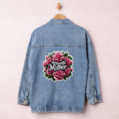 Moederdag woorden "mijn mooie moeder" denim jacket (Hangar)