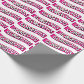 Moederdag woorden "prachtig" cadeaupapier (Hoek)