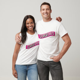 Moederdag woorden "prachtig" t-shirt