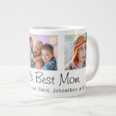 Moederdag World's beste mam 3 foto's Grote Koffiekop (Voorkant rechts)