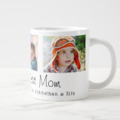 Moederdag World's beste mam 3 foto's Grote Koffiekop (Rechts)